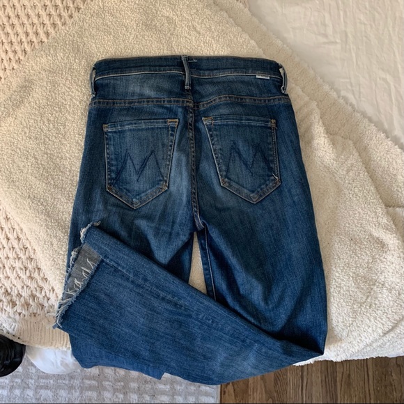 Mother Jeans Insider Crop Step Fray - Good Condition! Size 24 - Picture 7 of 11